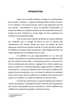 Nouveaux procédés de calcul des polynômes