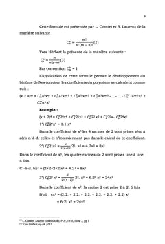 Nouveaux procédés de calcul des polynômes