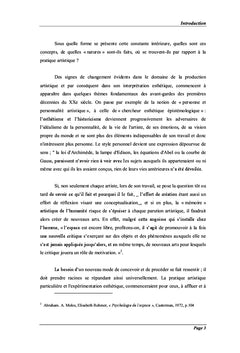 L'illisible esthétique,