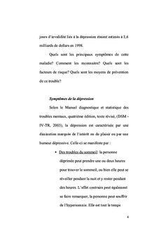 Combattre la Dépression