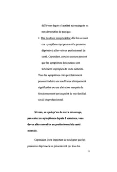 Combattre la Dépression