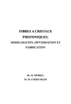 Fibres à cristaux photoniques