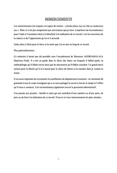 Lien entre dettes publiques et developpement economique