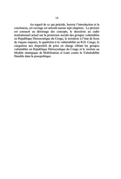 Management stratégique des politiques sociales des groupes vulnérables