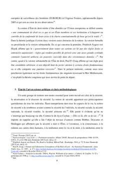 La securisation de la Mediterranee: entre legalite et legitimite