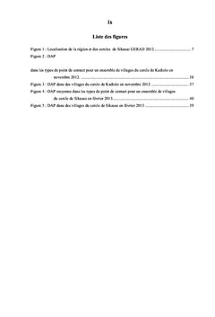 Glossines et tabanidés dans les Cercles de Kadiolo et de Sikasso