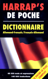 Harrap's de poche : Dictionnaire allemand-français / français-allemand
