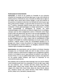 Géomorphologie et aménagement du territoire