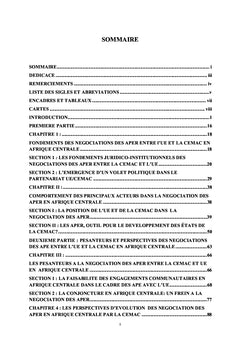L'Afrique centrale à l'épreuve des Accords de Partenariat Économiques