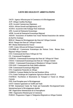 L'Afrique centrale à l'épreuve des Accords de Partenariat Économiques