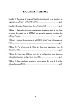 L'Afrique centrale à l'épreuve des Accords de Partenariat Économiques
