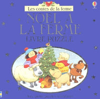 Noël à la ferme (livre puzzle)