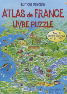 Atlas de France: Livre puzzle