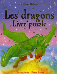 Les dragons: Livre puzzle