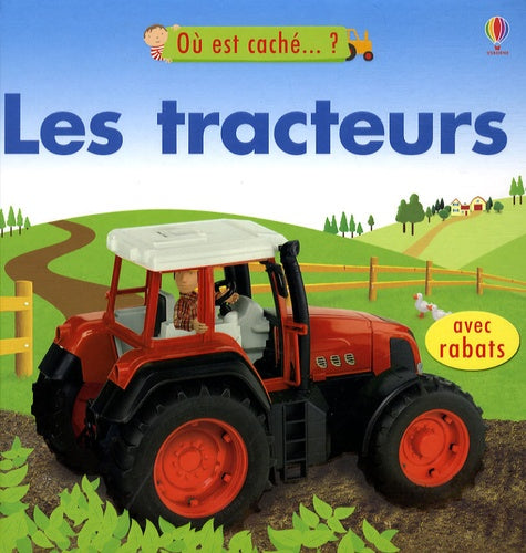 LES TRACTEURS - OU EST CACHE... ? - AVEC RABATS