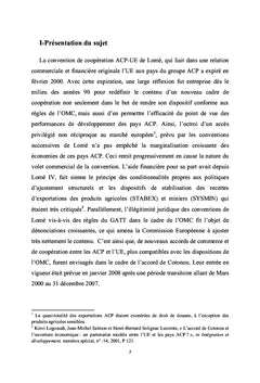 L'Afrique centrale à l'épreuve des Accords de Partenariat Économiques