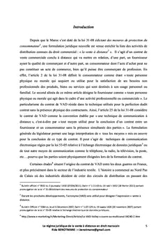 Le regime juridique de la vente A distance en droit marocain