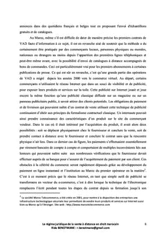 Le regime juridique de la vente A distance en droit marocain