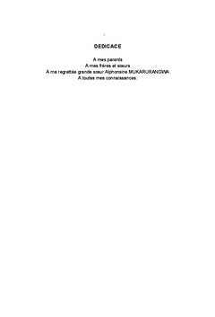 Etat d'Avancement de la Politique de décentralisation de l'Education