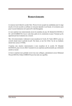 Implantation d'un réseau industriel de supervision