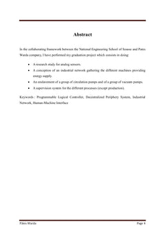 Implantation d'un réseau industriel de supervision