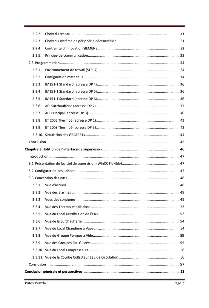 Implantation d'un réseau industriel de supervision