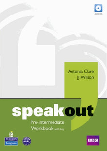 Speakout Pre Intermediate Workbook with Key and Audio CD Pack.