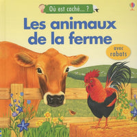 Les animaux de la ferme - Où est caché... ? - Avec rabats
