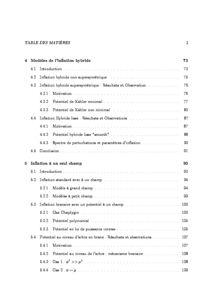 Modèles d'inflation cosmologique branaire RS-II