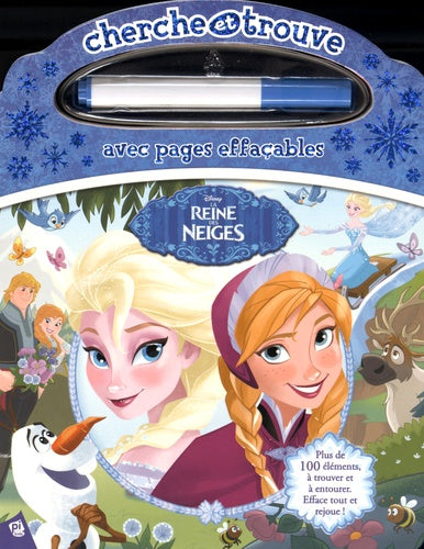 La reine des neiges - Cherche et trouve magique effaçable