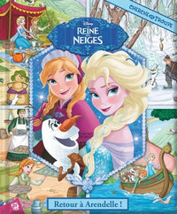 LA REINE DES NEIGES RETOUR A ARENDELLE - CHERCHE ET TROUVE