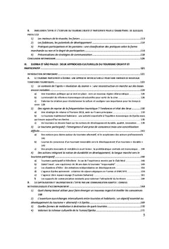 Tourismes participatif et créatif, leviers de métropolisation ?