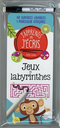 J'apprends et j'écris Jeux et Labyrinthes
