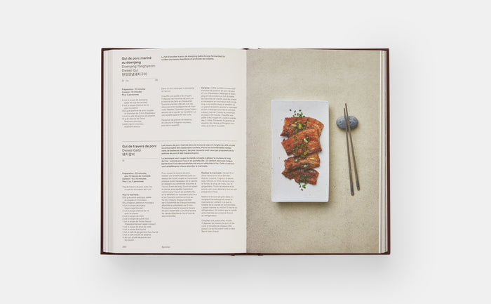 Le livre de la cuisine coréenne