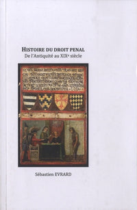 Histoire du droit pénal
