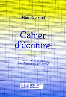 Cahier d'écriture, CP-CE1