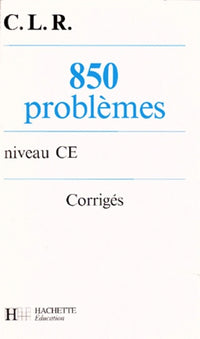 850 problèmes au CE