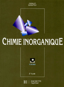 Chimie inorganique: Cours, 2e cycle