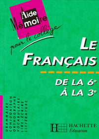 Aide mémoire pour le collège, français
