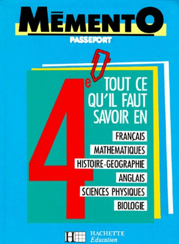 Tout ce qu'il faut savoir en 4ème