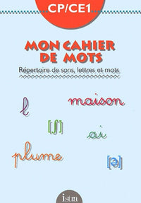 Mon cahier de mots