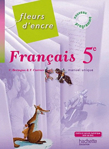 Français 5e: Manuel unique
