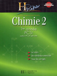 Chimie 1re année PCSI