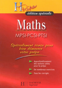 Mathématiques MPSI-PCSI-PTSI