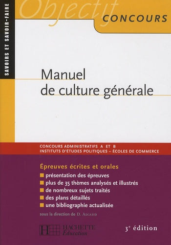 Manuel de culture générale: 3ème édition