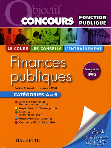 Finances publiques catégorie A et B