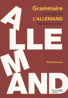 Grammaire d'usage de l'Allemand contemporain