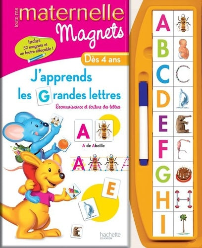 TOUTE MA MATERNELLE - J'apprends les grandes lettres - dès 3 ans