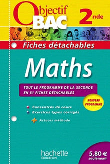 Maths 2e: Fiches détachables