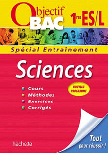 Sciences 1es ES/L: Spécial entraînement